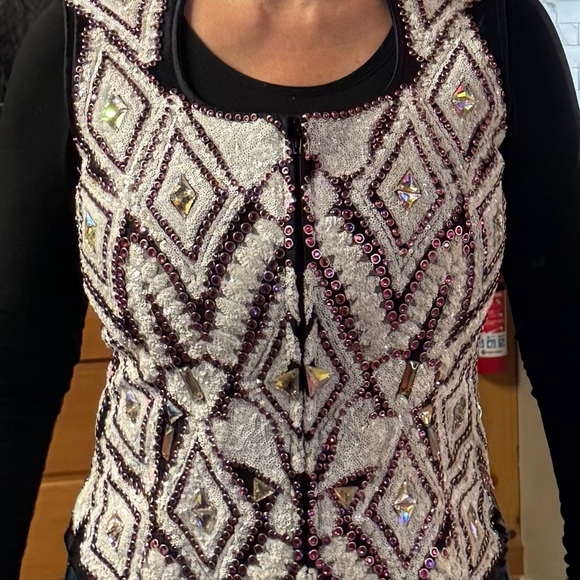 Western show vest fancy - Picture 2 of 2